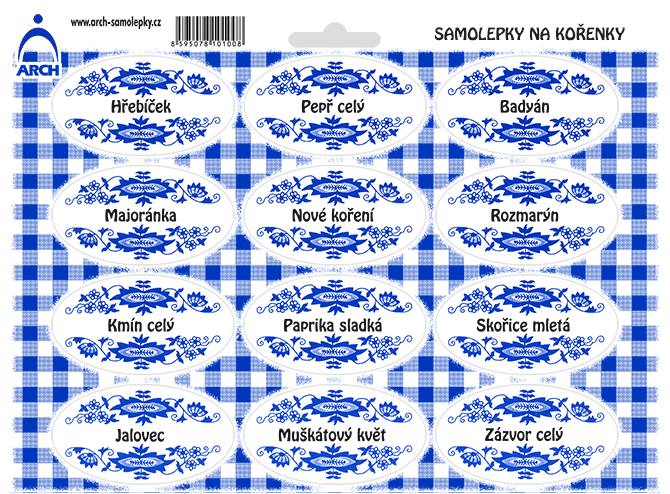 Modrý cibulák - MIX 60 kusů