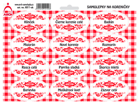 Červený cibulák - Klinček