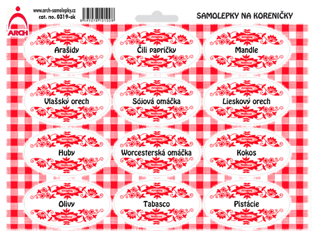 Červený cibulák - Arašidy