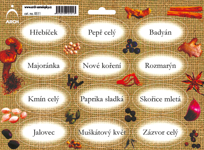 Barvotisk - Hřebíček