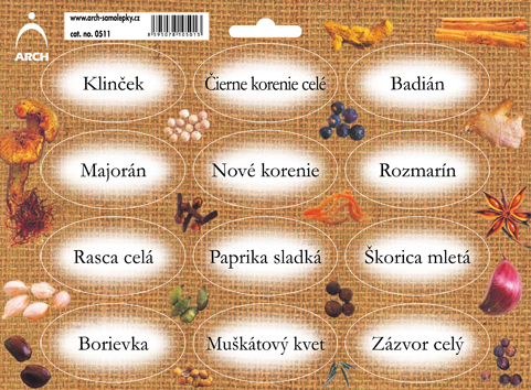 Barvotisk - SK- MIX 60 kusů