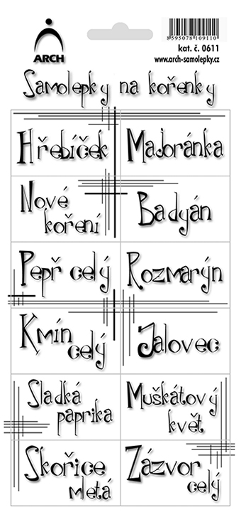 Linky - MIX 60 kusů