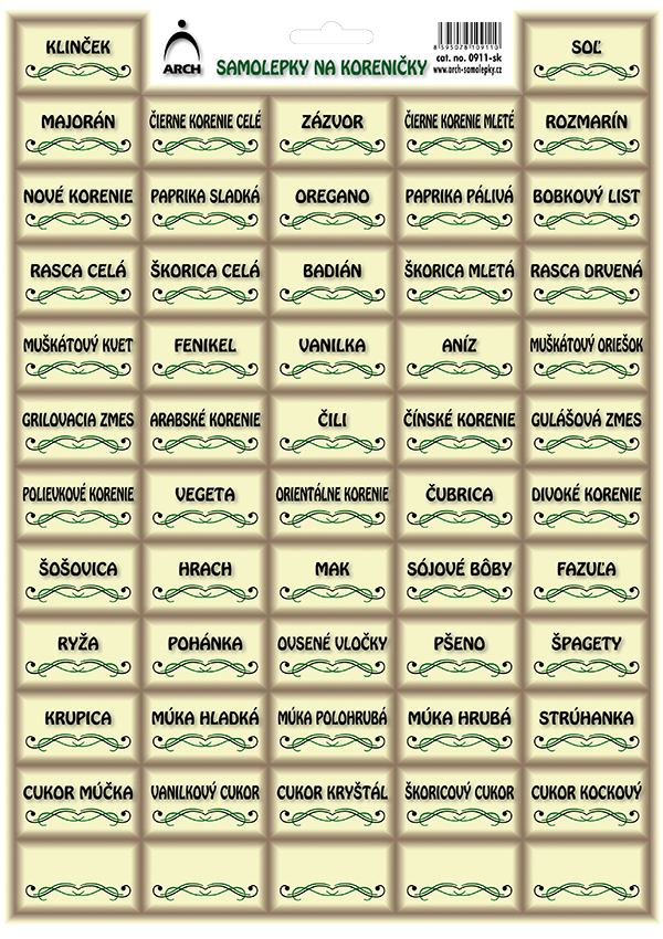 ORNAMENTY - Klinček (základ)