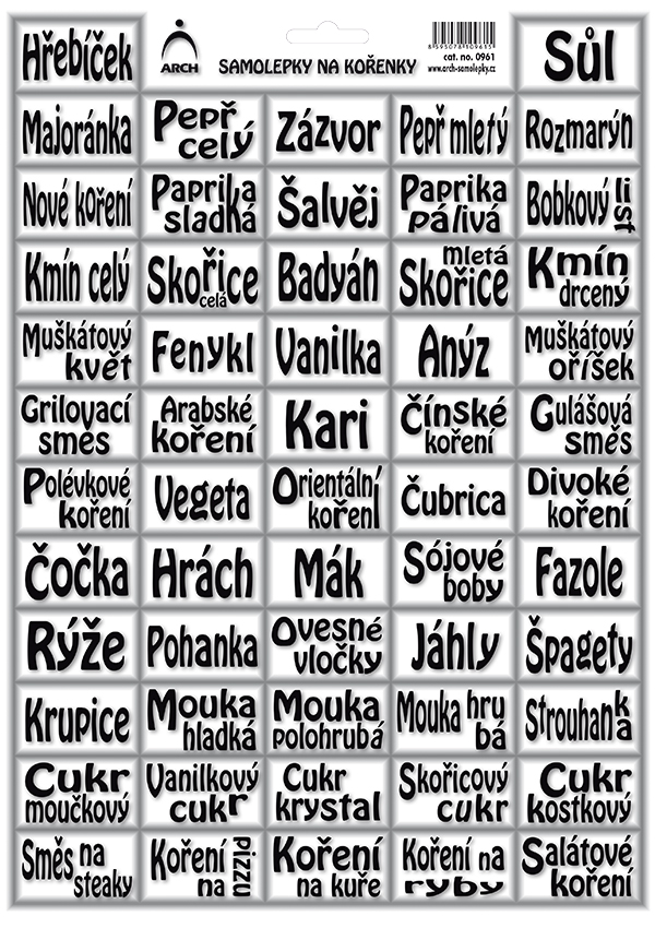 ART DECO - Hřebíček (základ)