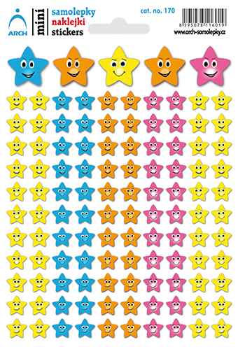 Hvězdičky barevné