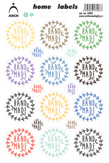 Hand made - Ruční výroba - barevné