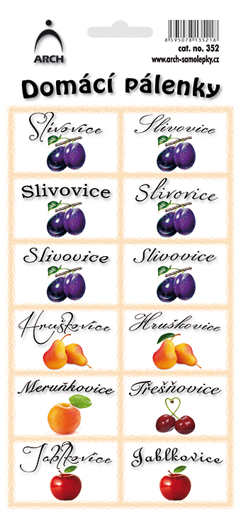 DOMÁCÍ PÁLENKY - různé druhy