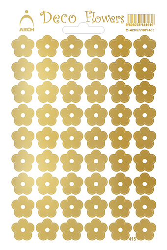 Květinky - Deco Flowers - MIX po 5 kusech