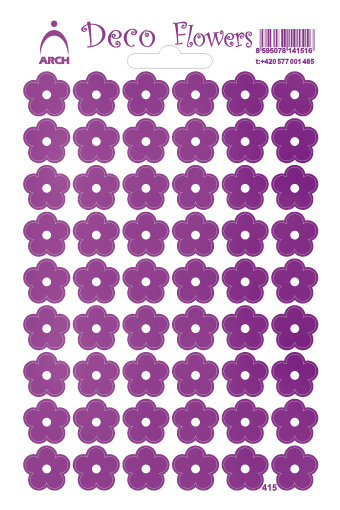 Květinky fialové - Deco Flowers