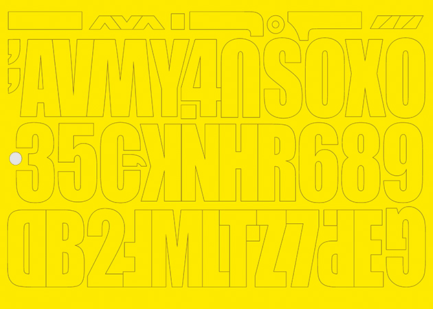 Udělejte si reklamu sami - žluté - 2 sady