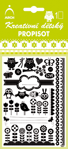 Kreativní dětský propisot scrapbook