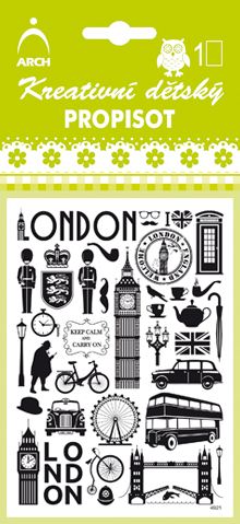 Kreativní dětský propisot London