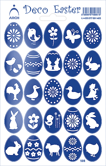 Modrá vajíčka - Deco Easter