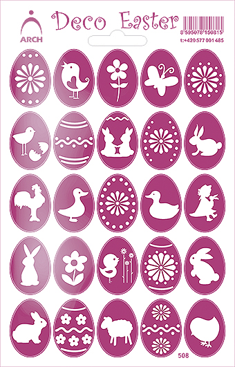 Růžová vajíčka - Deco Easter