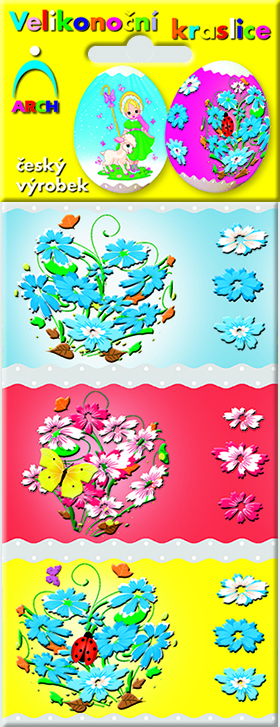 Velikonoční košilky - jarní květy