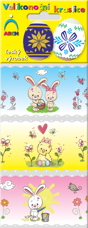 Velikonoční košilky - králíčci