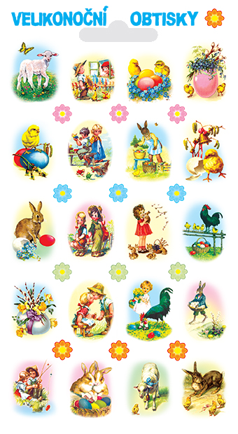 Obtisky - beránek (32 obrázků)