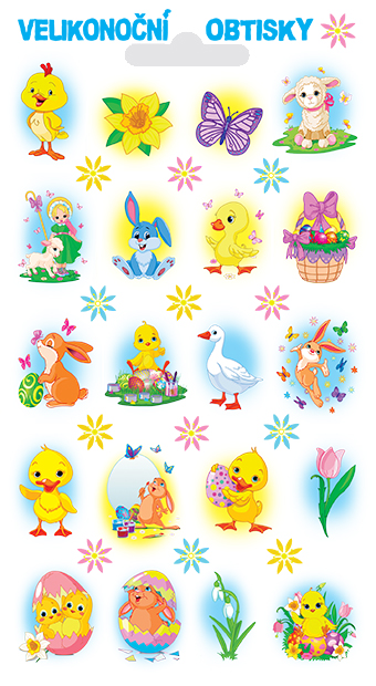 Obtisky - kohoutek (32 obrázků)