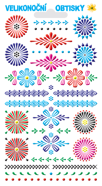 Obtisky kraslice červenobarevné (28 obrázků)