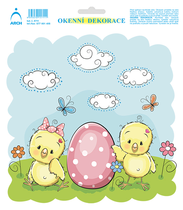 Kuřátka s vajíčkem