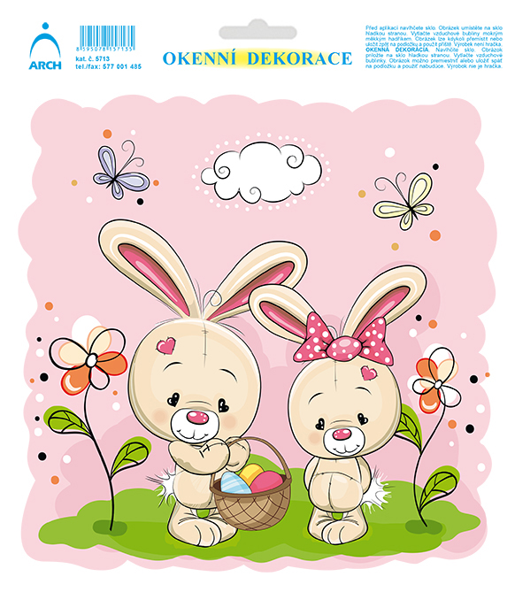 Zajíčci s košíkem