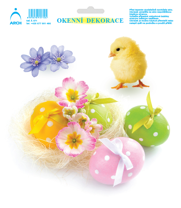 Kraslice s kuřátkem