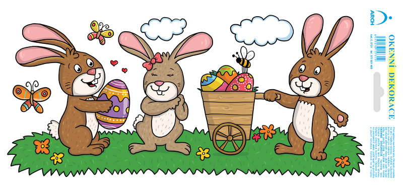 Zajíčci s vozíkem