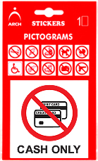 Platba v hotovosti - Cash only