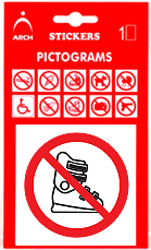 Zákaz vstupu v přezkáčích