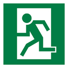 Únikový východ - postava - plastová cedulka