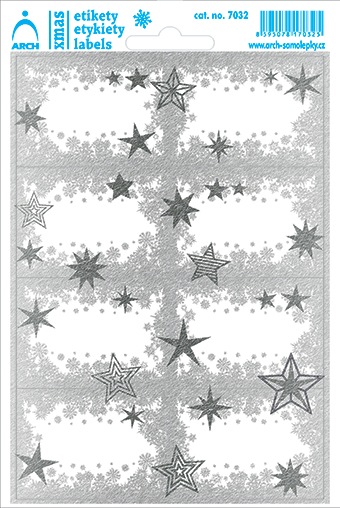 Stříbrná námraza a hvězdičky