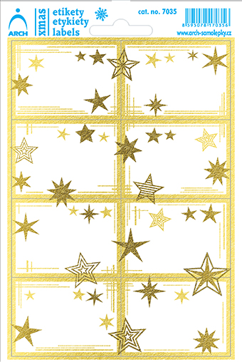 Zlaté linky a hvězdičky