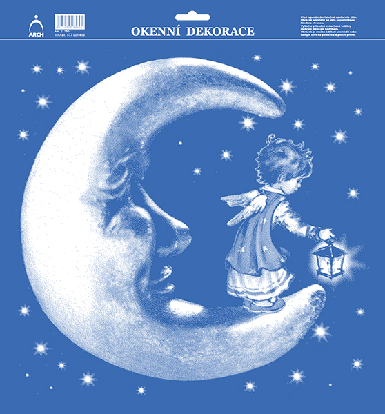 Měsíc s andílkem