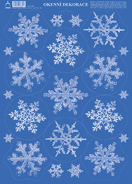 Vánoční vločky velké