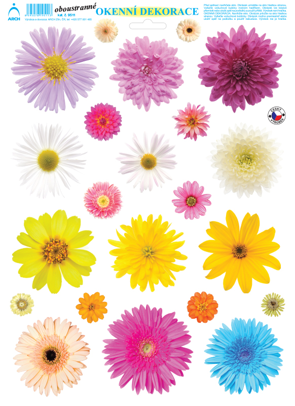 Adhezní květy 01