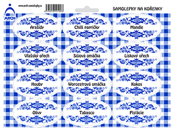 Modrý cibulák - Arašídy