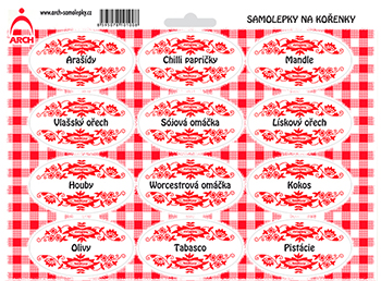 Červený cibulák - Arašídy