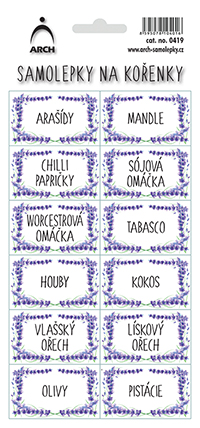 Levandulové - Arašídy