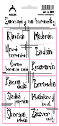 Linky - SK - MIX 60 kusů