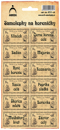 Koření světa - SK - MIX 60 kusů