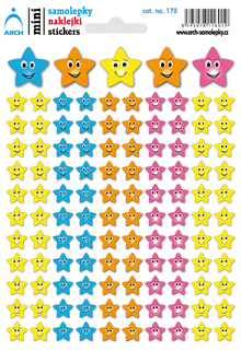 Hvězdičky barevné