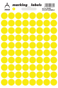 Neonová kolečka 12 mm - MIX po 5 kusech