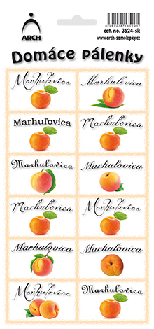 DOMÁCE PÁLENKY - marhuľovica