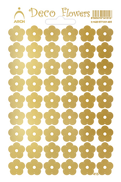 Květinky zlaté - Deco Flowers