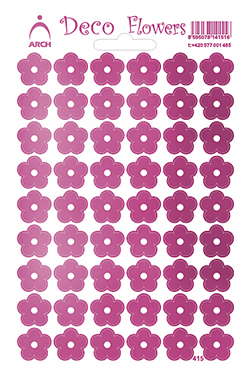 Květinky růžové - Deco Flowers