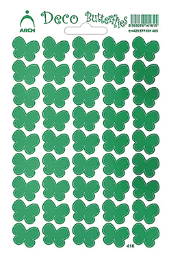Motýlci zelení - Deco Butterflies