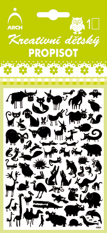 Kreativní dětský propisot veselá zvířátka