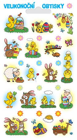 Obtisky - kačenka s košíkem (31 obr.)