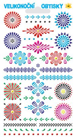 Obtisky kraslice červenobarevné (28 obrázků)