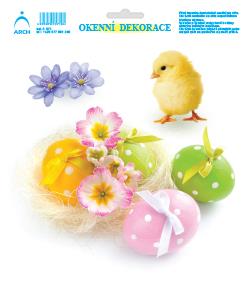 Kraslice s kuřátkem